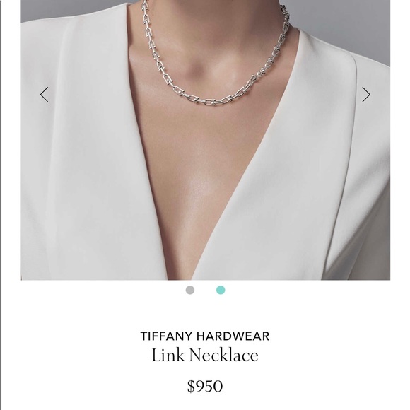 tiffany hardwear link necklace